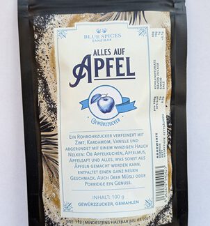 Sansibar Alles auf Apfel Gewürzzucker