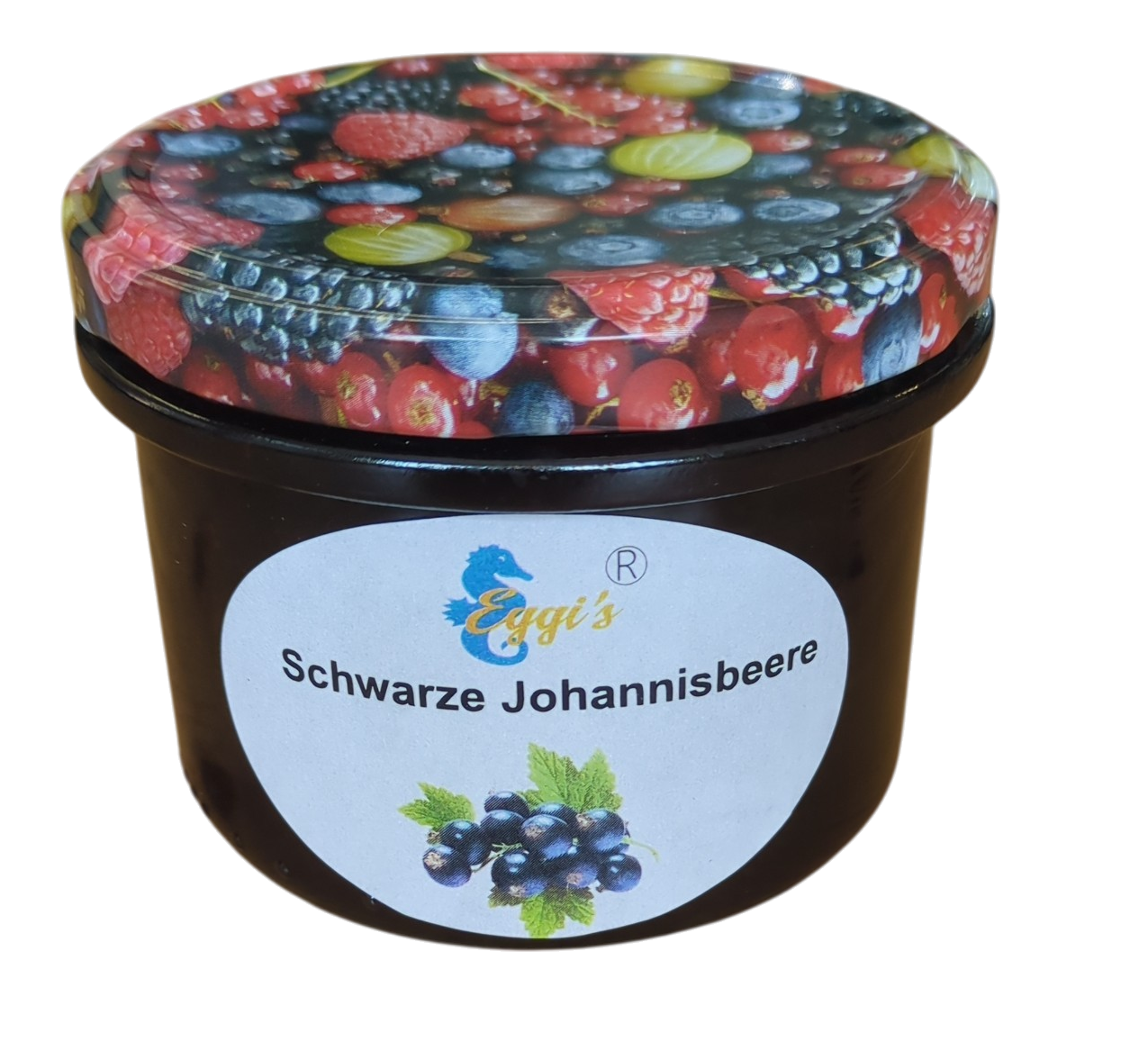 Eggi´s Fruchtaufstrich Schwarze Johannisbeere